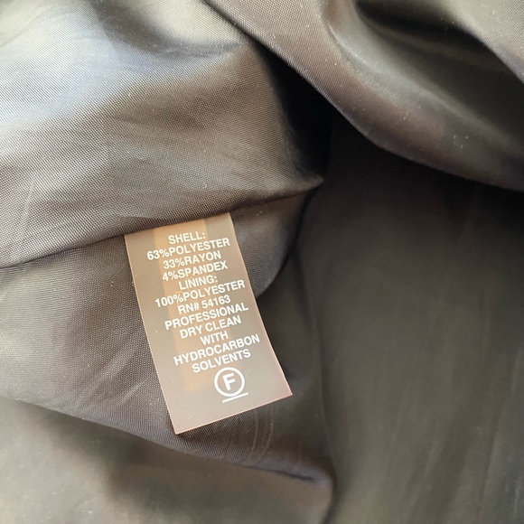 Calvin Klein Black and Cream Midi Dress - Picture 7 of 8